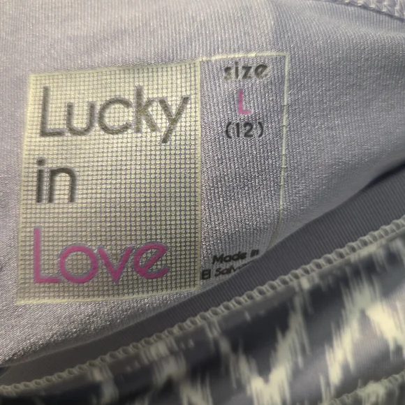 Lucky in Love Purple Patterned Mini Skirt - Picture 5 of 10